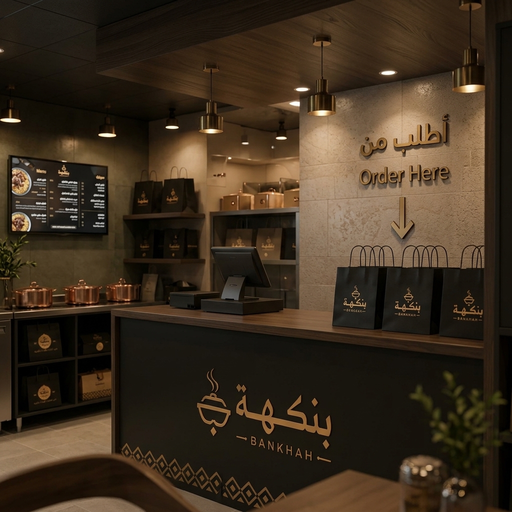 منطقة الاستقبال والطلب